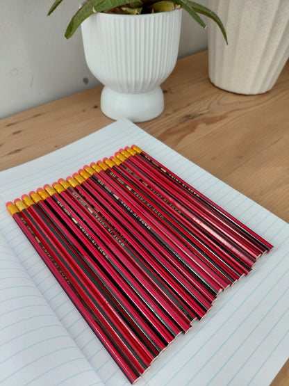HB Potlode met Uitveër - Pakket van 10 vir Klaskamer