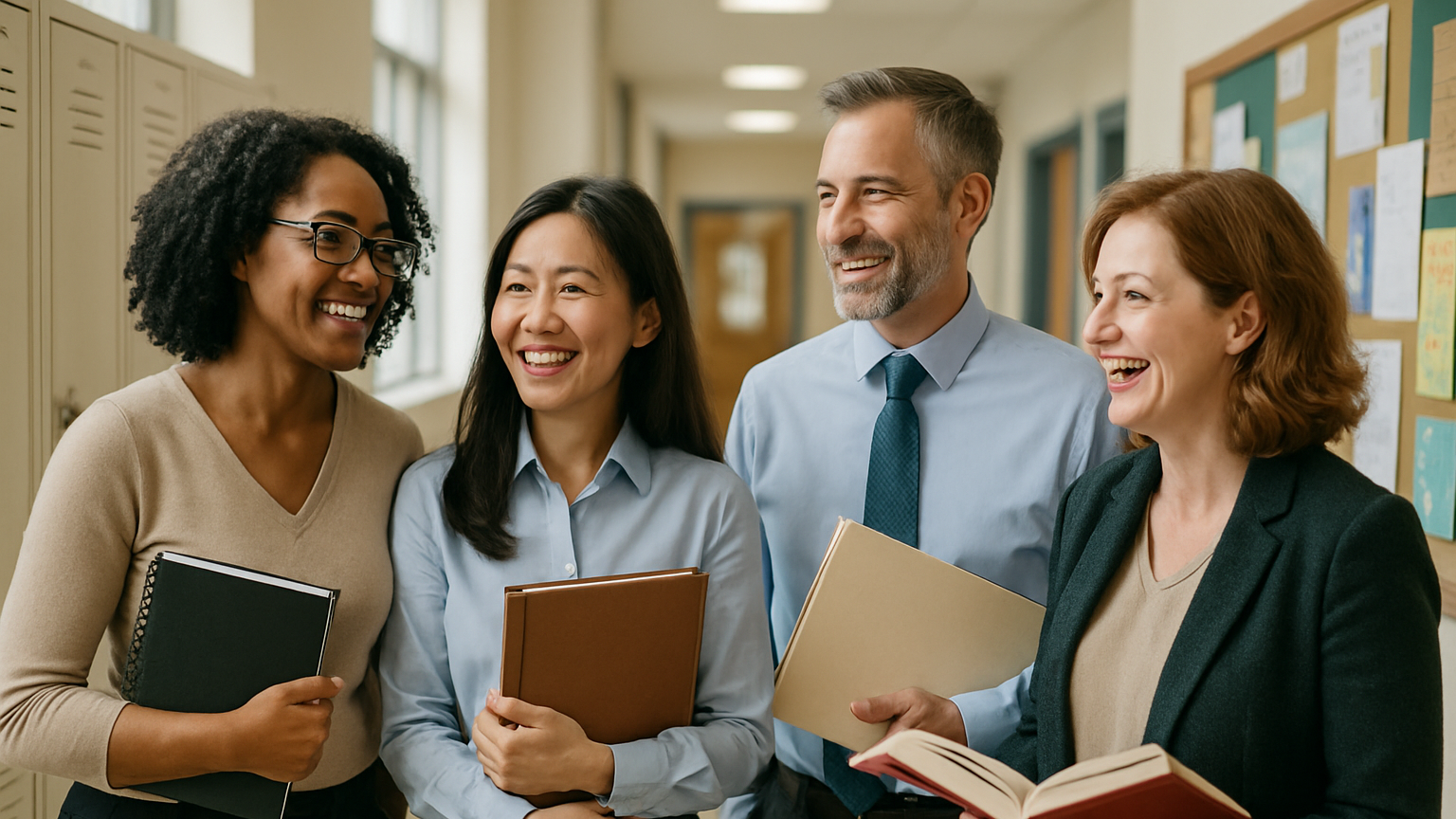 Group of teachers