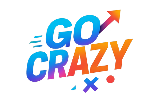 The logo name is ''Go Crazy'', It should be for the eyes of age 18 - 35 years old 